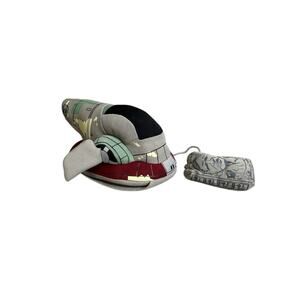 Star Wars Slave Ship 1 with Han Solo Boba Fett Plush Comicon Exclusive RARE Toy